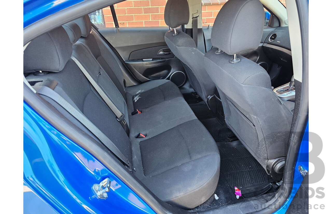 6/2011 Holden Cruze CD JH 4d Sedan Blue 1.4L