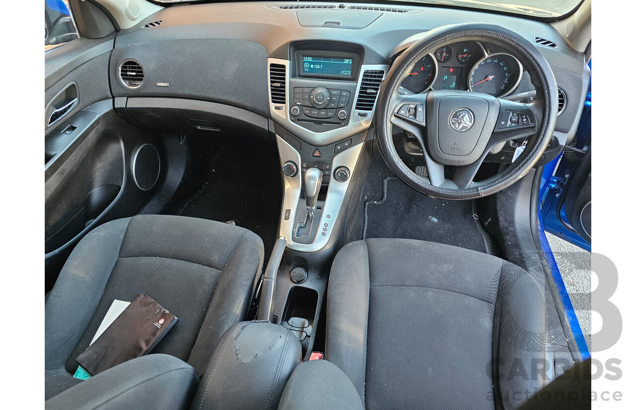 6/2011 Holden Cruze CD JH 4d Sedan Blue 1.4L