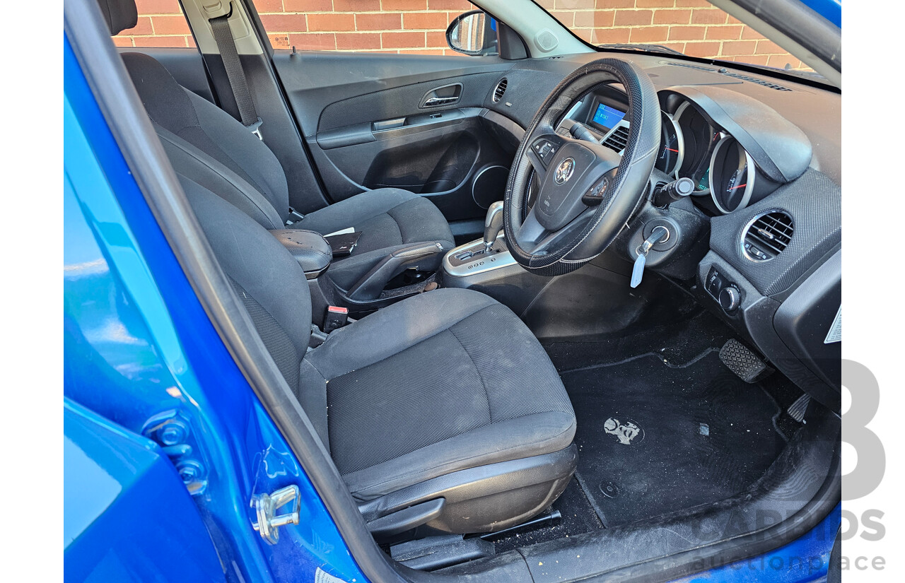 6/2011 Holden Cruze CD JH 4d Sedan Blue 1.4L