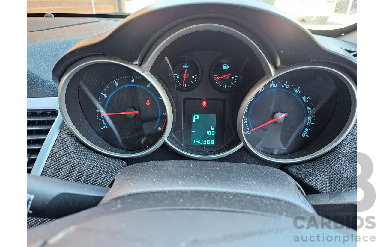 6/2011 Holden Cruze CD JH 4d Sedan Blue 1.4L