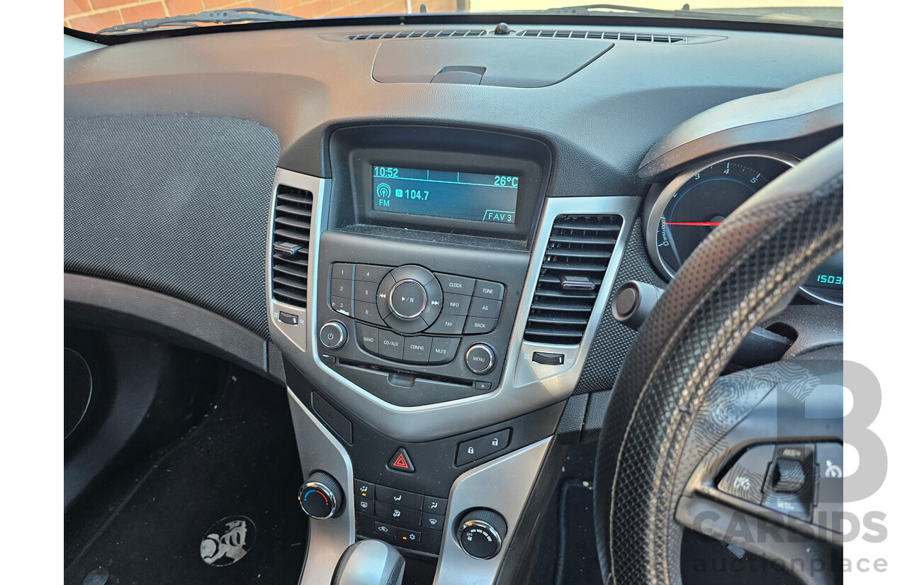 6/2011 Holden Cruze CD JH 4d Sedan Blue 1.4L