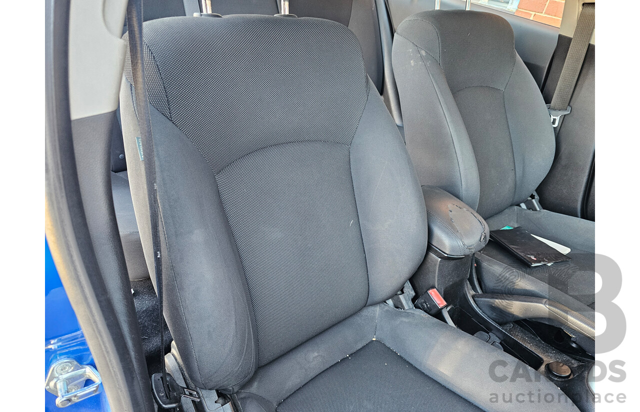 6/2011 Holden Cruze CD JH 4d Sedan Blue 1.4L