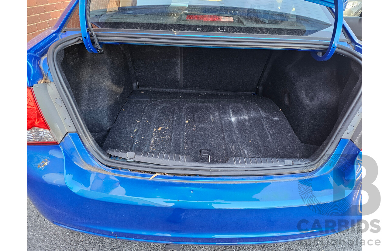 6/2011 Holden Cruze CD JH 4d Sedan Blue 1.4L