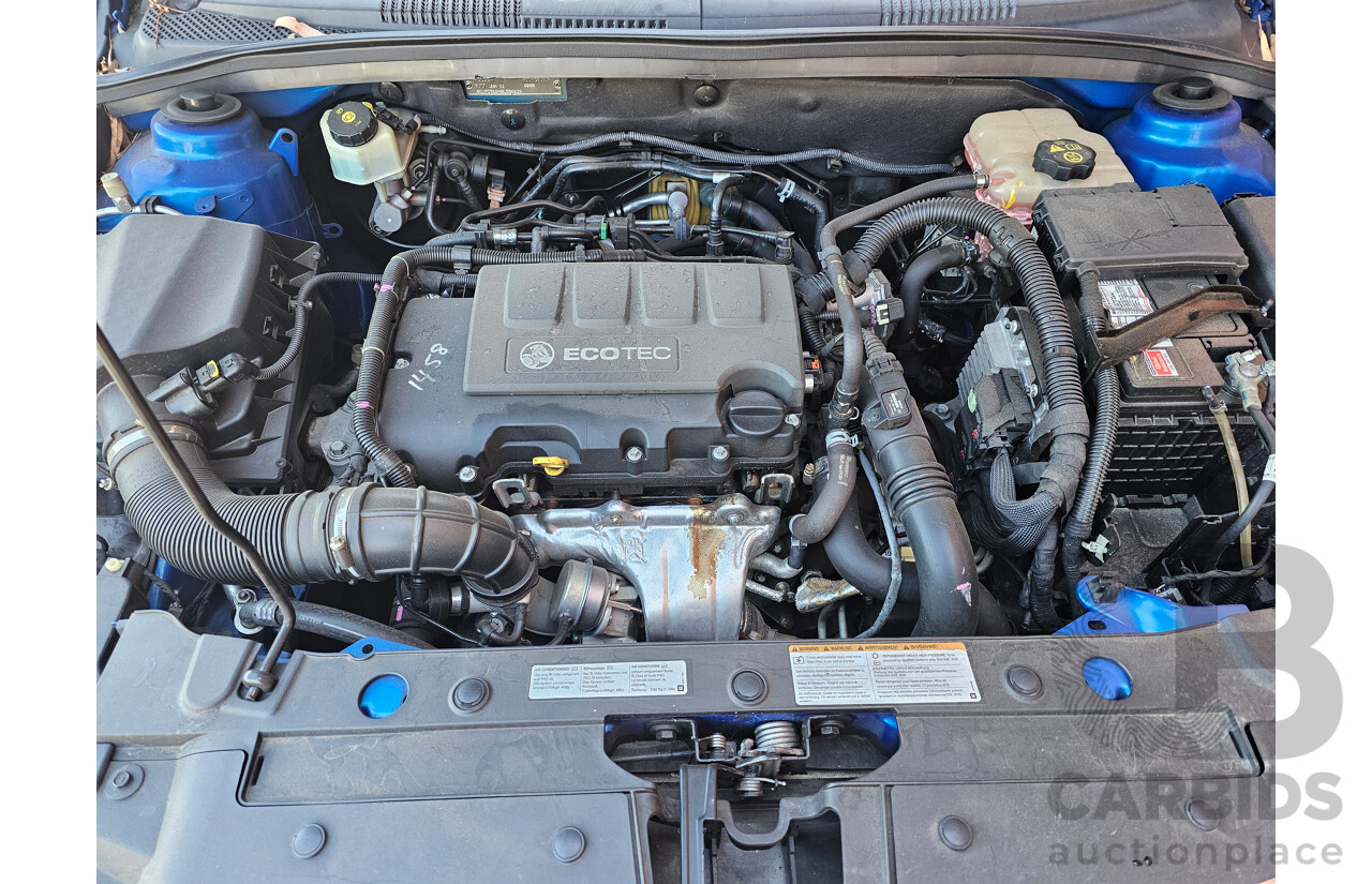 6/2011 Holden Cruze CD JH 4d Sedan Blue 1.4L
