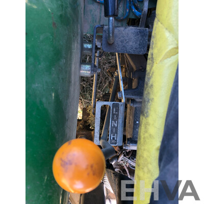 2016 John Deere 4105 FWA ROPS Tractor with 4 in 1 1700mm Bucket and Fieldquip Sabre Lifestyle Series 1500 Slasher