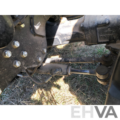 2016 John Deere 4105 FWA ROPS Tractor with 4 in 1 1700mm Bucket and Fieldquip Sabre Lifestyle Series 1500 Slasher