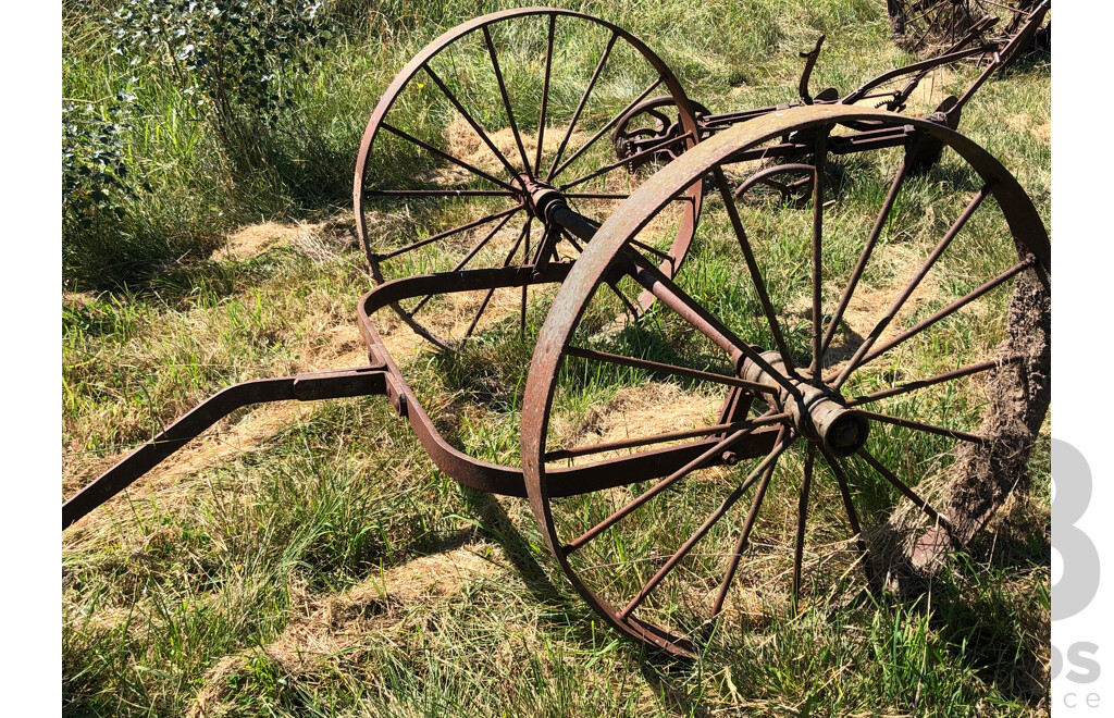 Antique Wagon Wheels