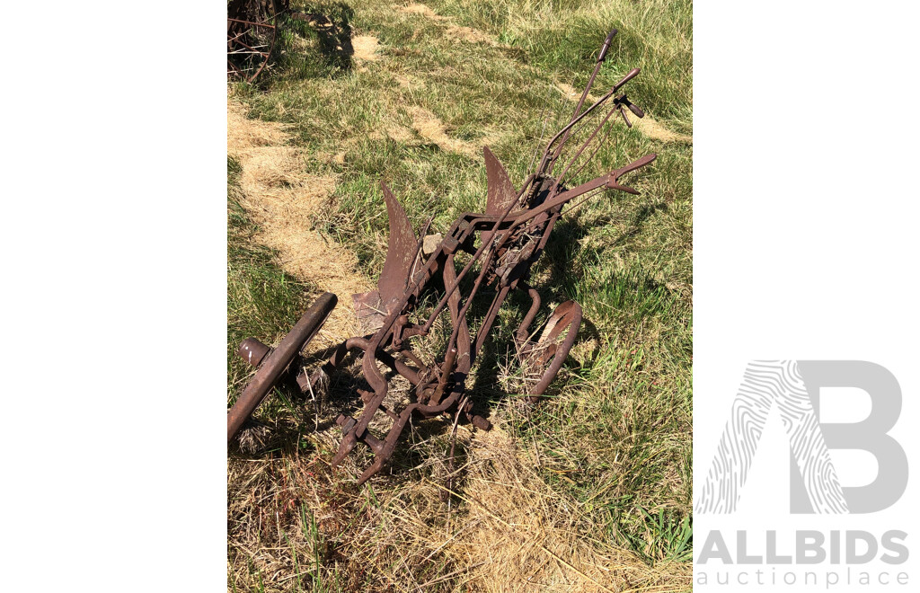 Antique 2 Blade Farm Plough