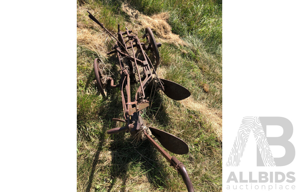 Antique 2 Blade Farm Plough