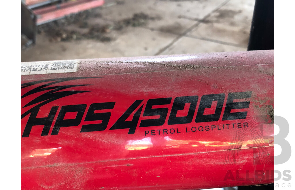 Hercules HPS4500E 240V Log Splitter