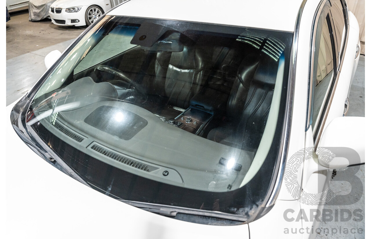 12/2011 Nissan Fuga Hybrid VIP Y51 4d Sedan Pearl White Metallic V6 3.5L - Hybrid (IMPORT)