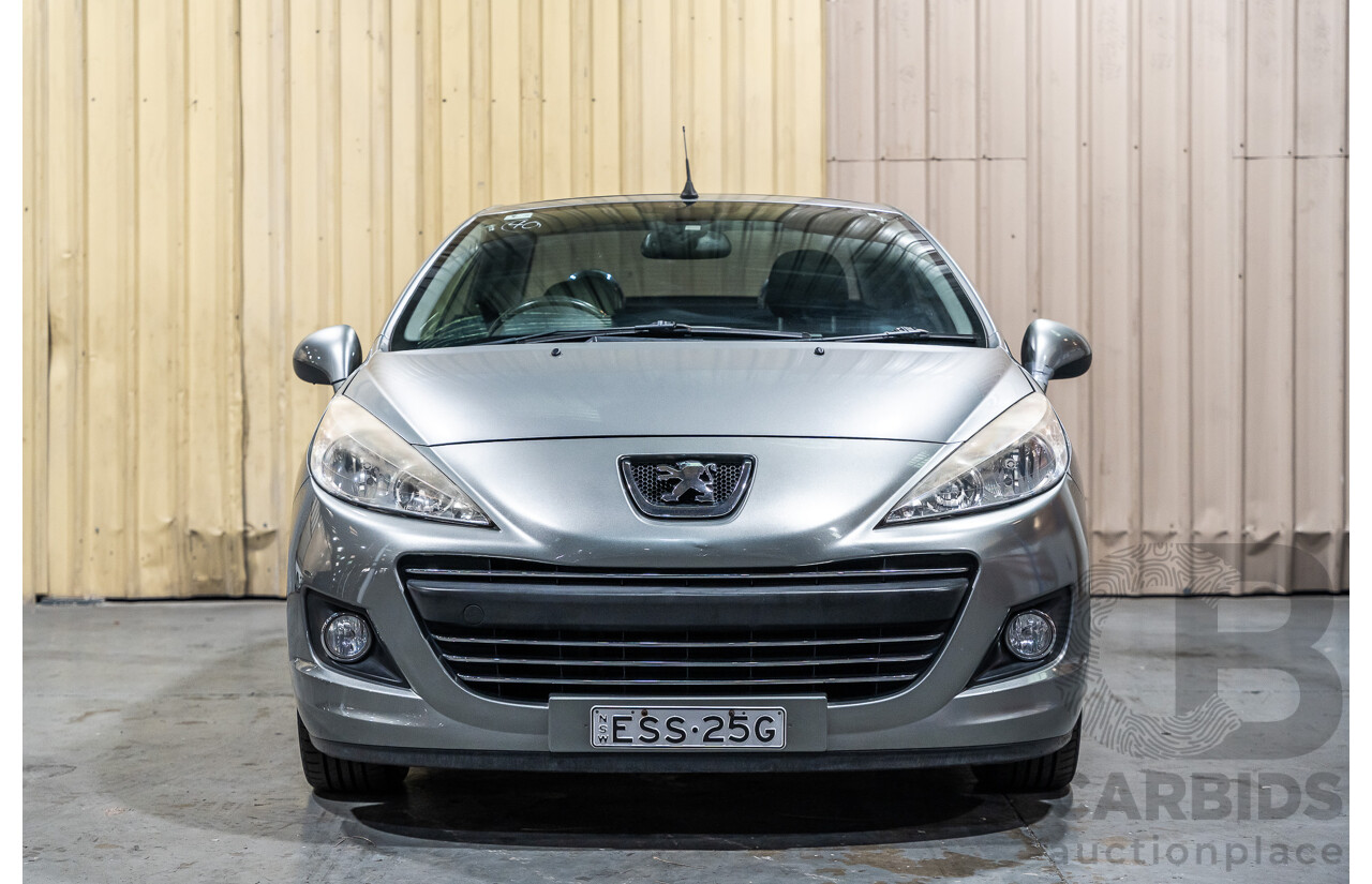 3/2011 Peugeot 207 CC 1.6 MY10 2d Cabriolet Metallic Grey 1.6L