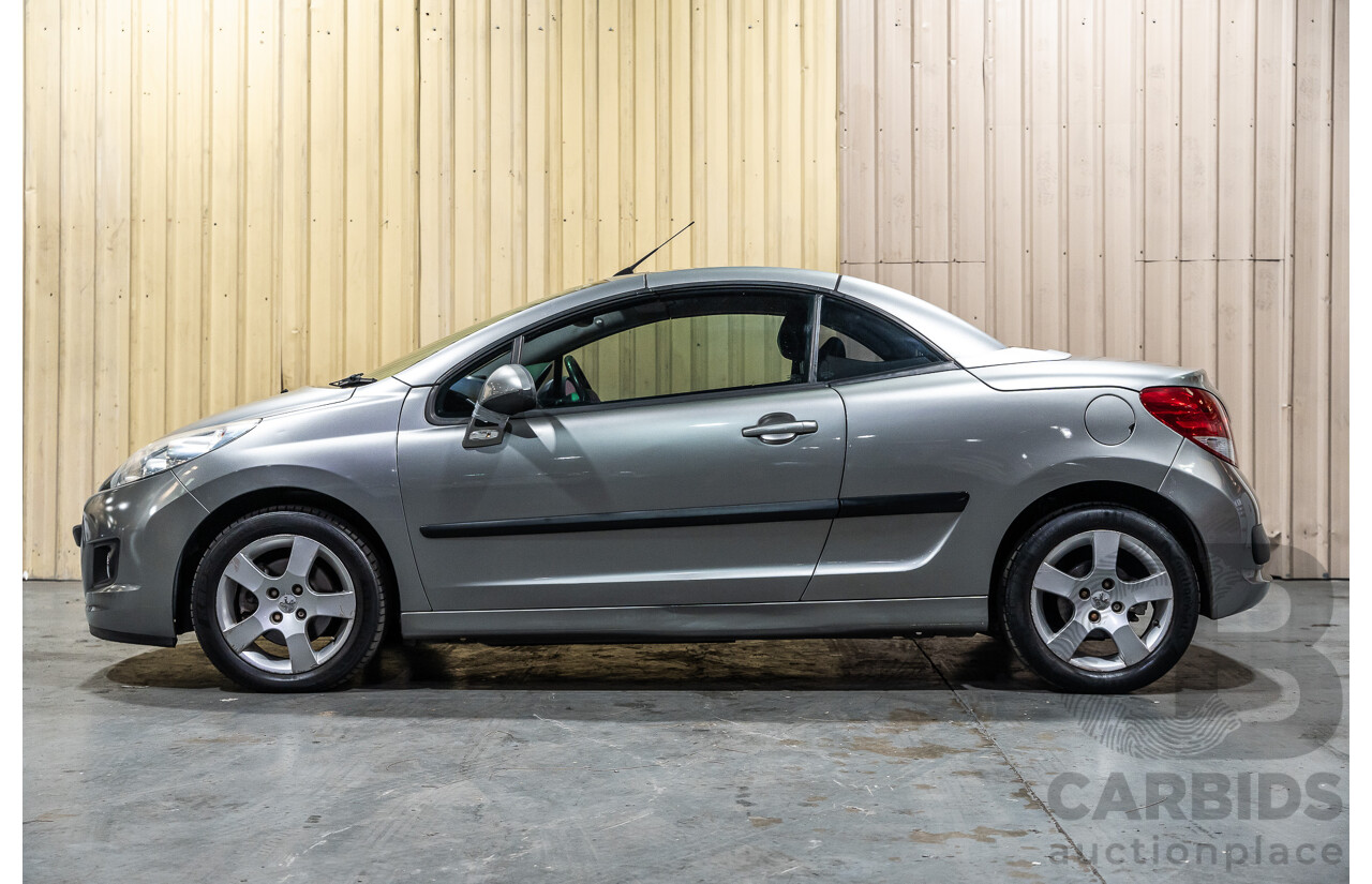3/2011 Peugeot 207 CC 1.6 MY10 2d Cabriolet Metallic Grey 1.6L