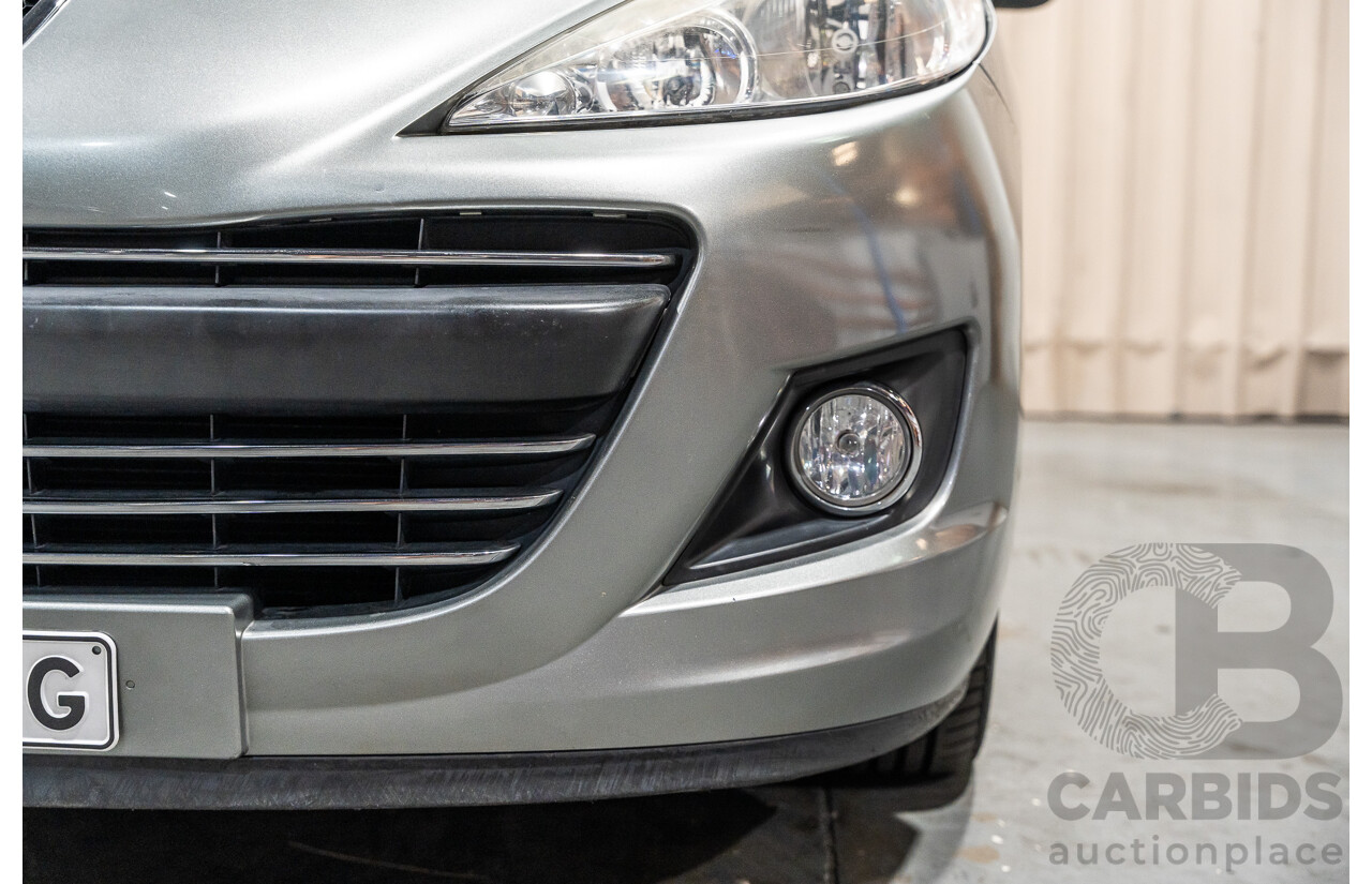 3/2011 Peugeot 207 CC 1.6 MY10 2d Cabriolet Metallic Grey 1.6L