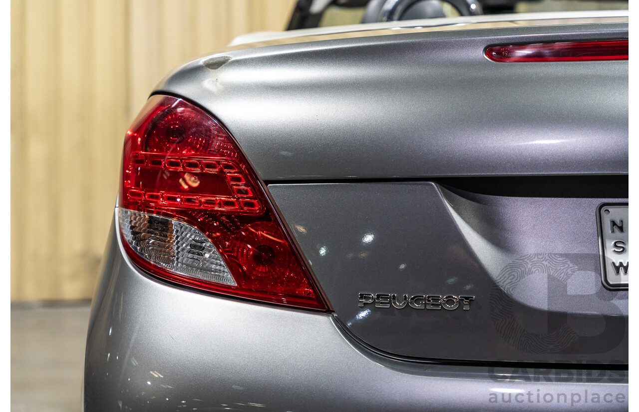 3/2011 Peugeot 207 CC 1.6 MY10 2d Cabriolet Metallic Grey 1.6L