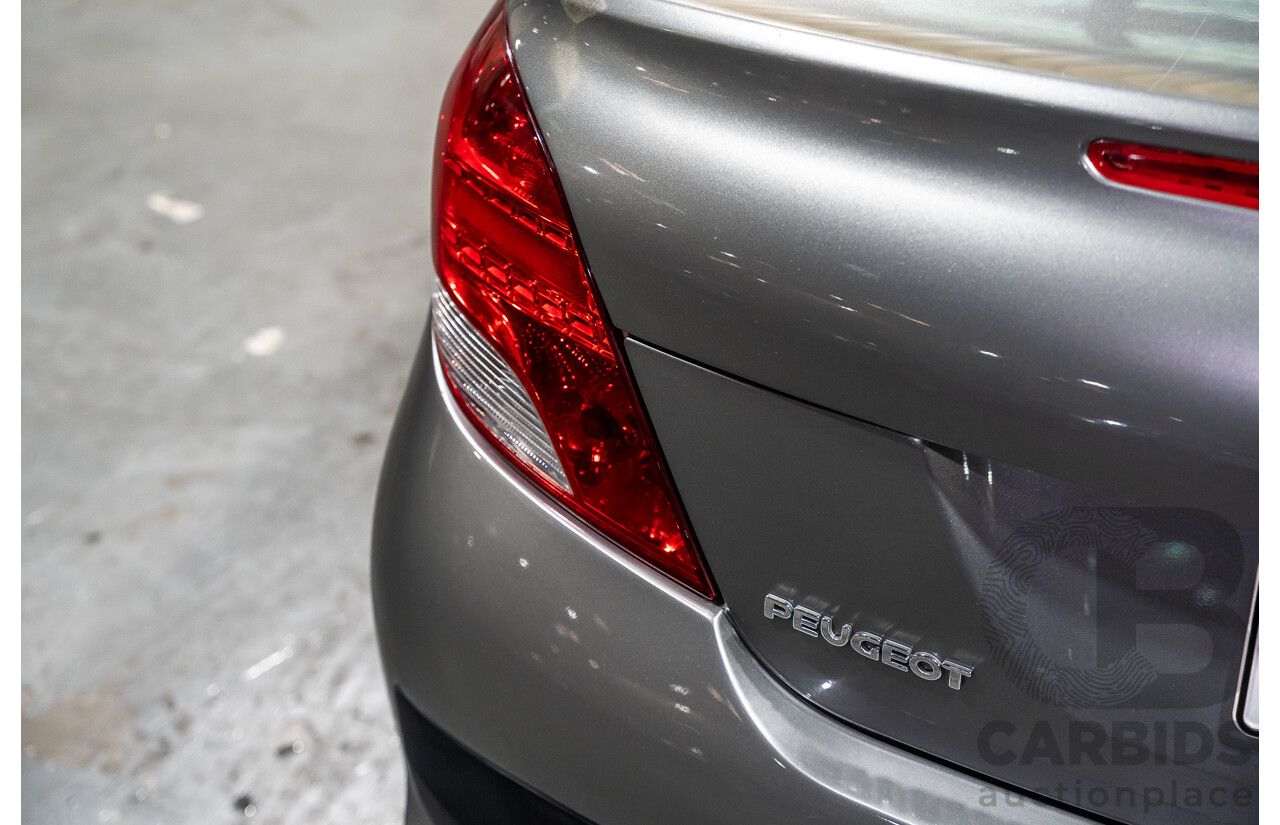 3/2011 Peugeot 207 CC 1.6 MY10 2d Cabriolet Metallic Grey 1.6L
