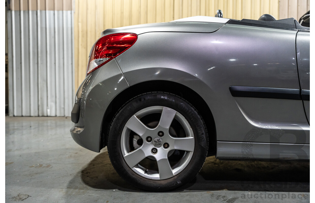 3/2011 Peugeot 207 CC 1.6 MY10 2d Cabriolet Metallic Grey 1.6L