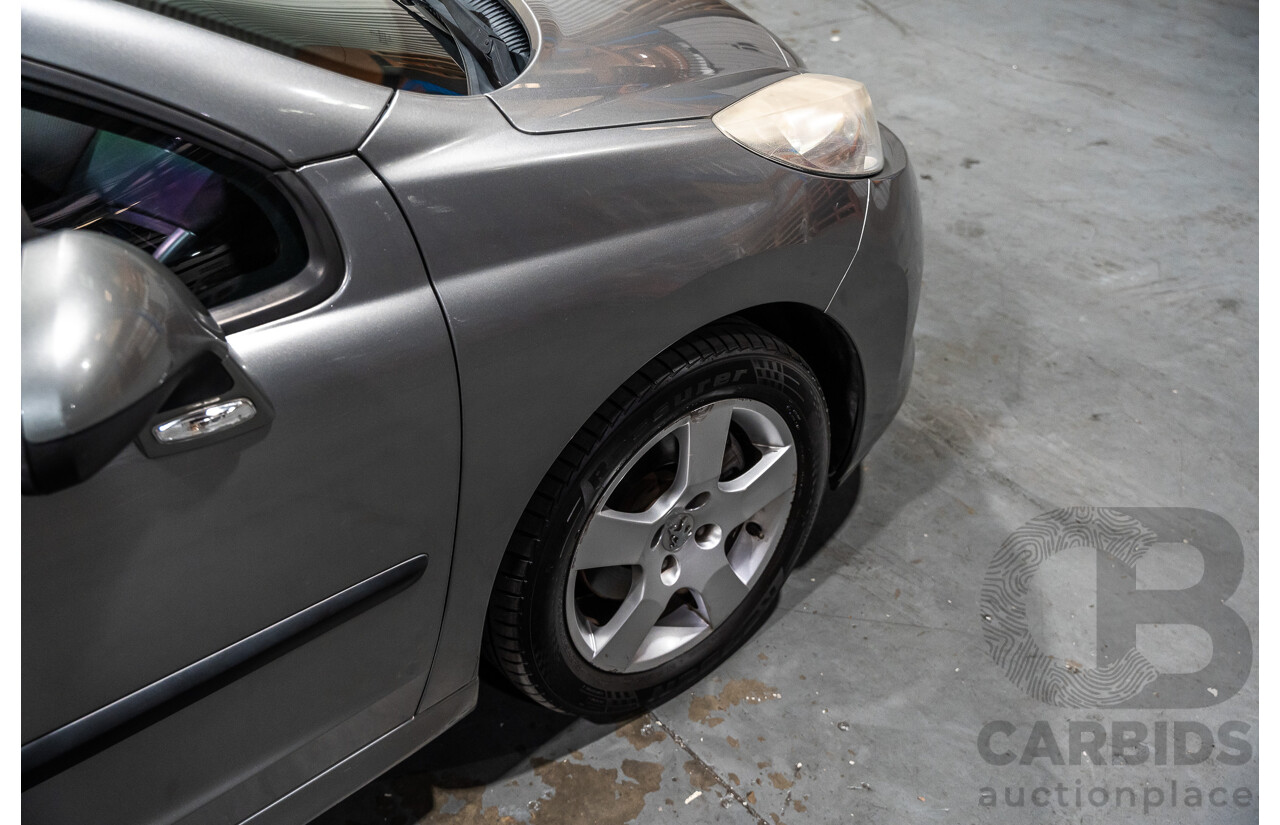 3/2011 Peugeot 207 CC 1.6 MY10 2d Cabriolet Metallic Grey 1.6L