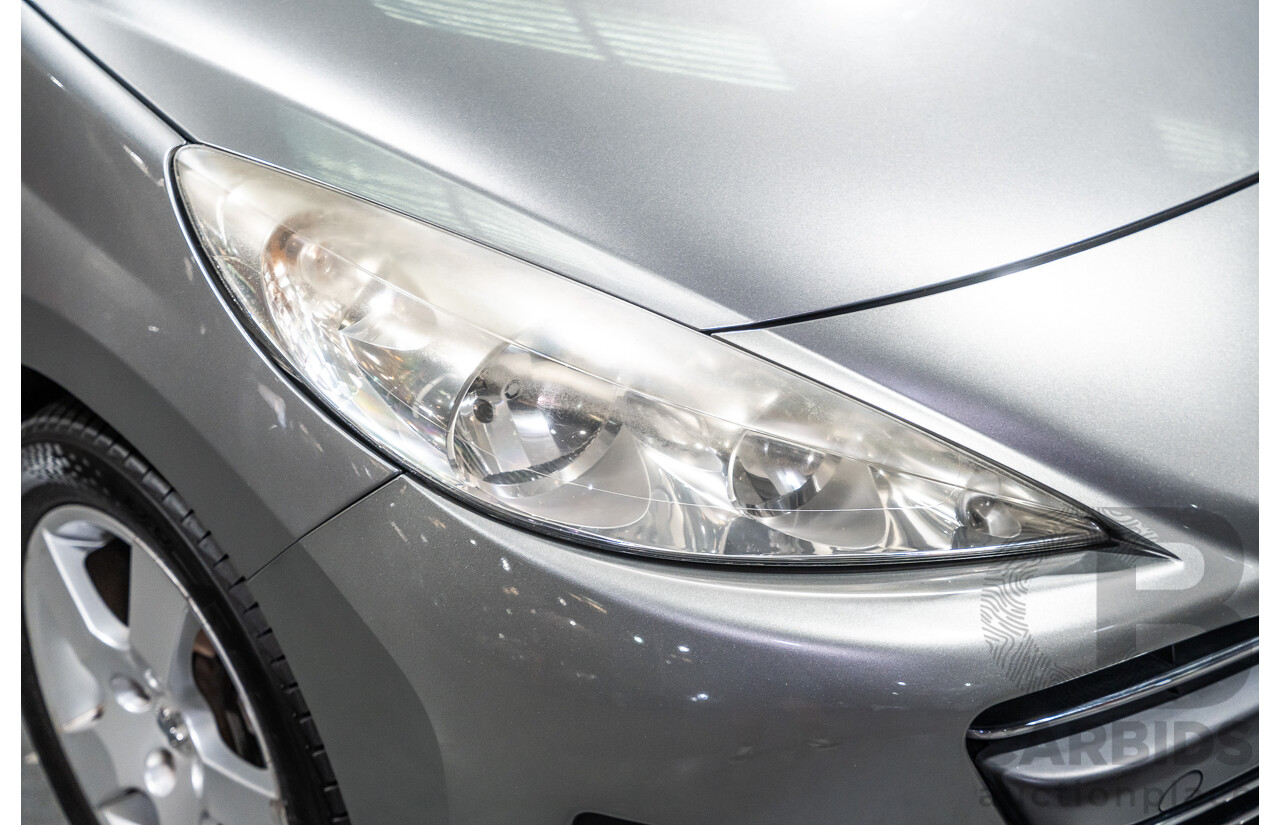 3/2011 Peugeot 207 CC 1.6 MY10 2d Cabriolet Metallic Grey 1.6L