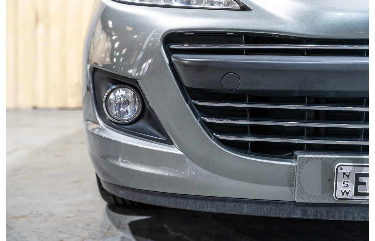 3/2011 Peugeot 207 CC 1.6 MY10 2d Cabriolet Metallic Grey 1.6L