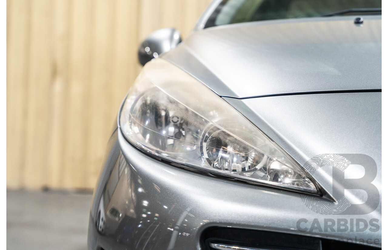3/2011 Peugeot 207 CC 1.6 MY10 2d Cabriolet Metallic Grey 1.6L