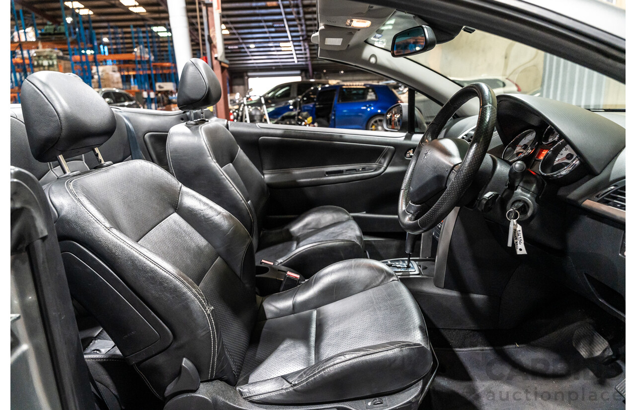 3/2011 Peugeot 207 CC 1.6 MY10 2d Cabriolet Metallic Grey 1.6L