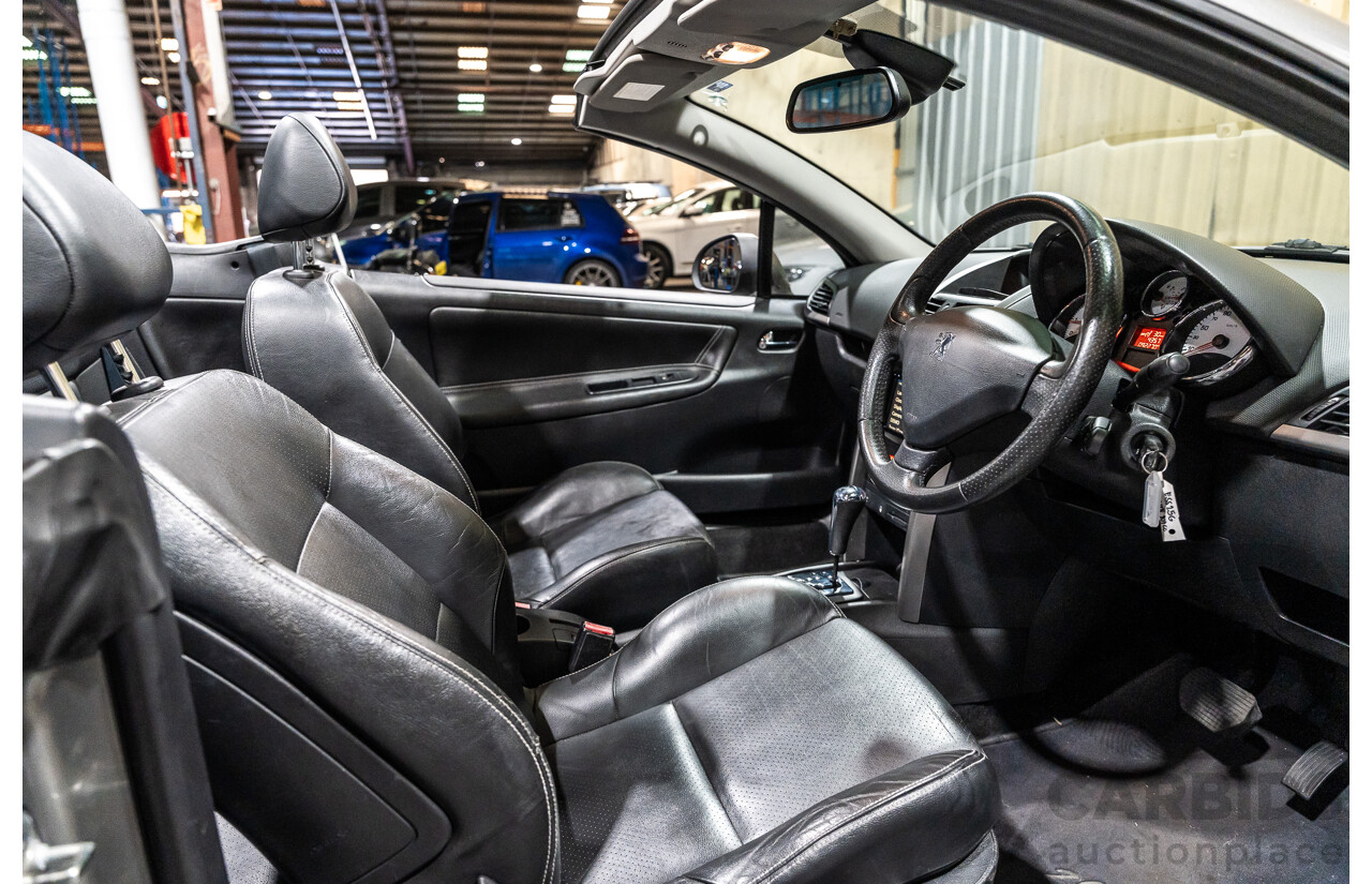 3/2011 Peugeot 207 CC 1.6 MY10 2d Cabriolet Metallic Grey 1.6L