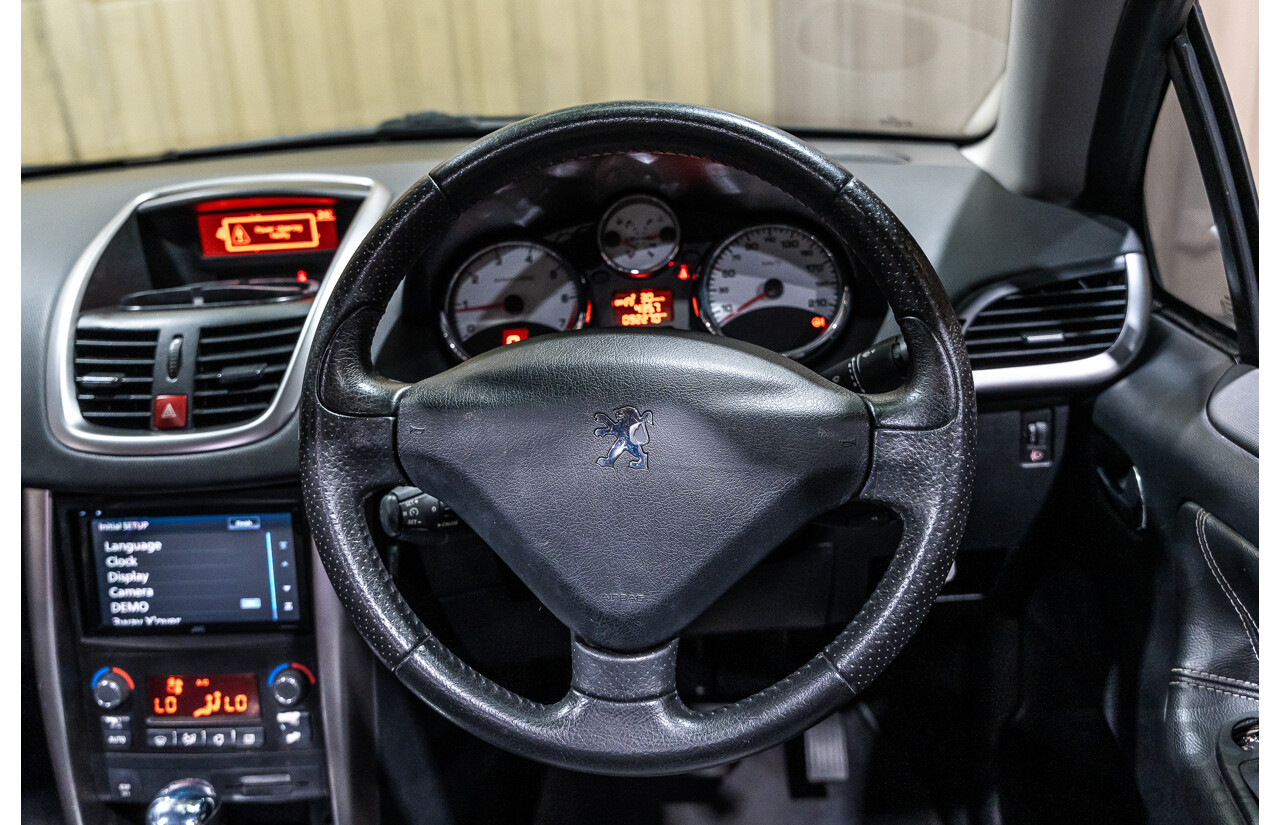 3/2011 Peugeot 207 CC 1.6 MY10 2d Cabriolet Metallic Grey 1.6L