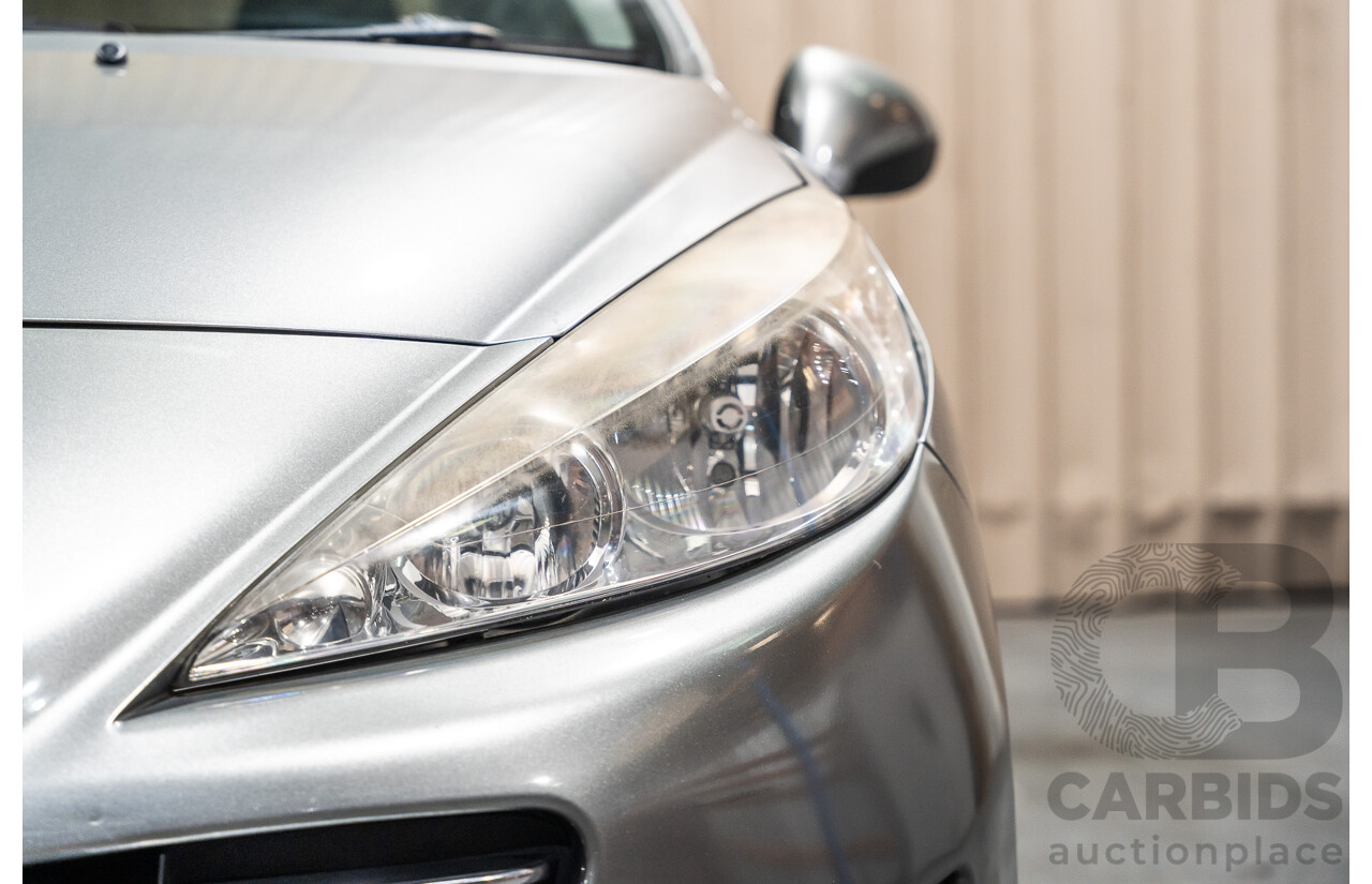 3/2011 Peugeot 207 CC 1.6 MY10 2d Cabriolet Metallic Grey 1.6L