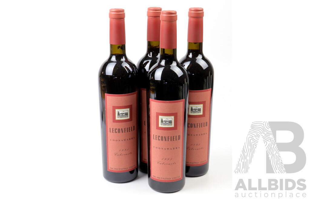 Lot of Four Leconfield Coonawarra Cabernets, 1998 Vintage