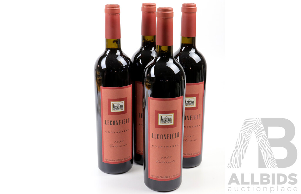 Lot of Four Leconfield Coonawarra Cabernets, 1998 Vintage
