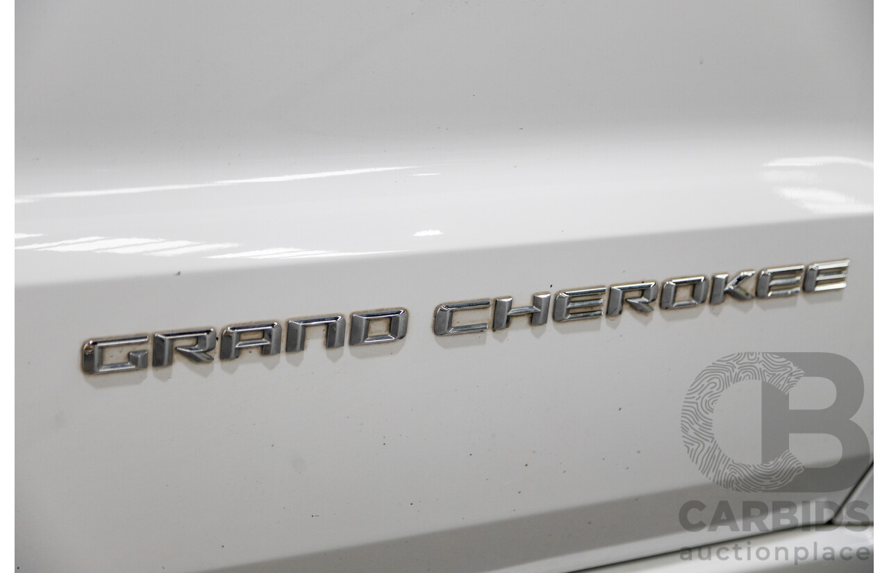 11/2014 Jeep Grand Cherokee Overland (4x4) WK MY15 4d Wagon White Turbo Diesel V6 3.0L