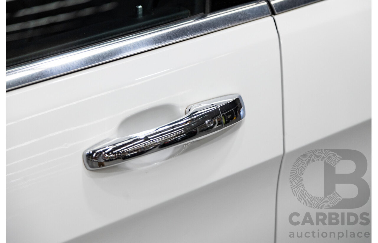 11/2014 Jeep Grand Cherokee Overland (4x4) WK MY15 4d Wagon White Turbo Diesel V6 3.0L