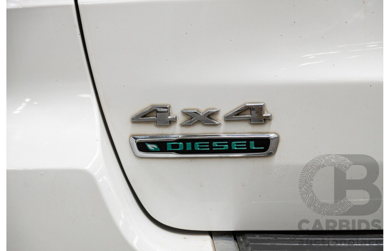 11/2014 Jeep Grand Cherokee Overland (4x4) WK MY15 4d Wagon White Turbo Diesel V6 3.0L