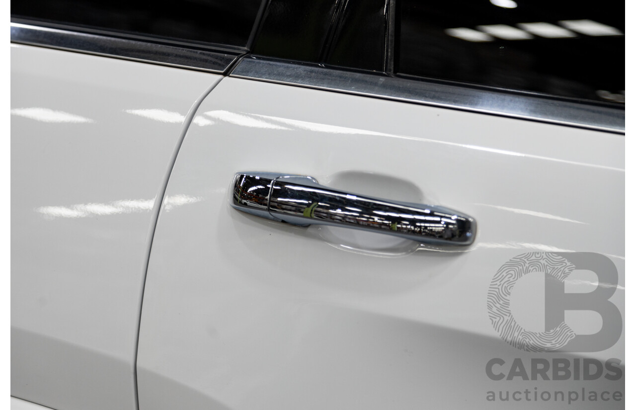 11/2014 Jeep Grand Cherokee Overland (4x4) WK MY15 4d Wagon White Turbo Diesel V6 3.0L