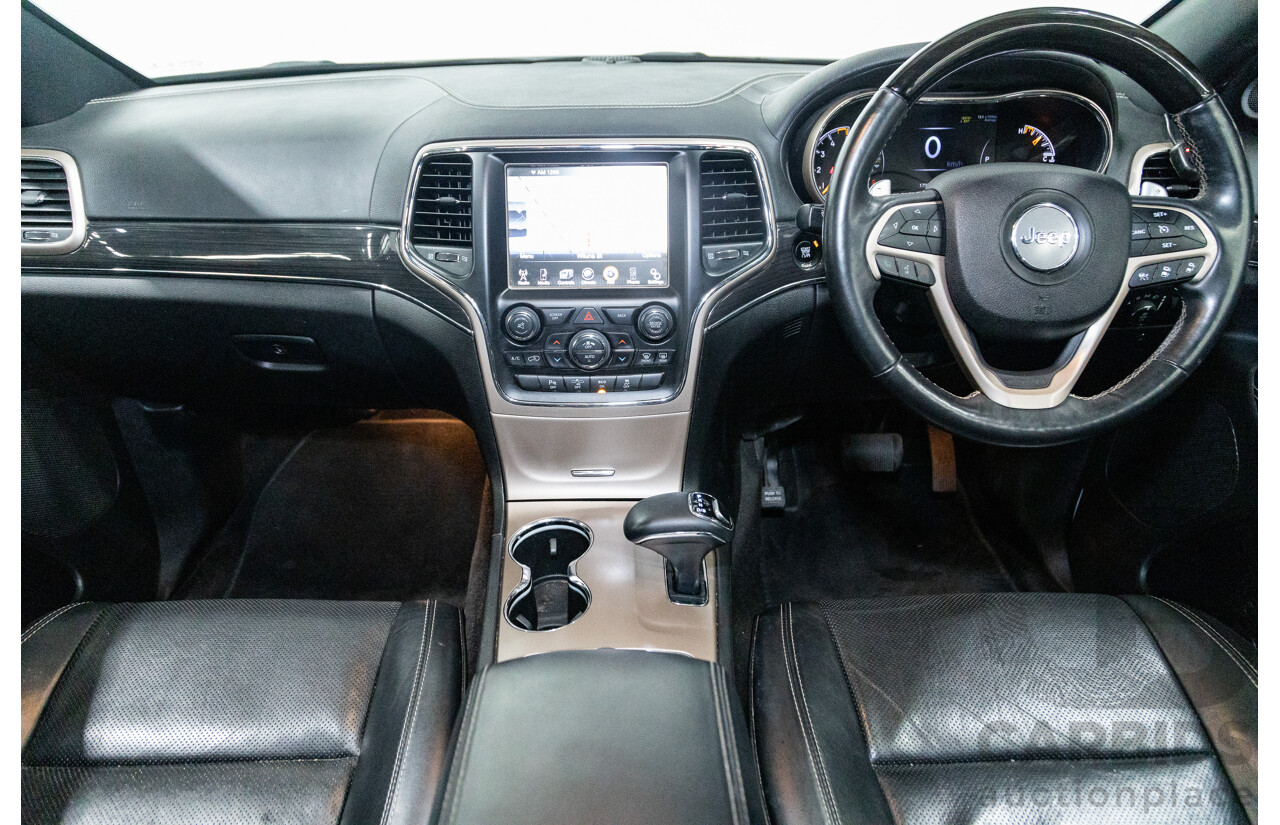 11/2014 Jeep Grand Cherokee Overland (4x4) WK MY15 4d Wagon White Turbo Diesel V6 3.0L