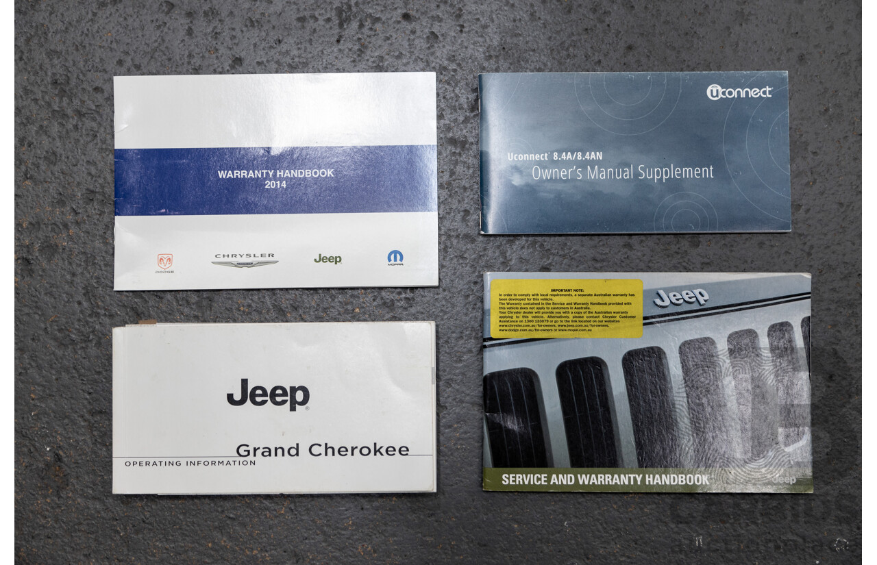 11/2014 Jeep Grand Cherokee Overland (4x4) WK MY15 4d Wagon White Turbo Diesel V6 3.0L