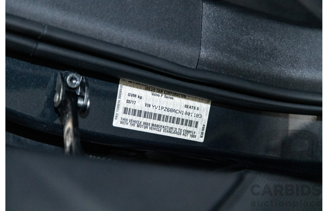 03/2017 Volvo V90 D5 Cross Country Inscription AWD P MY17 4d Wagon Grey Twin Turbo 2.0L