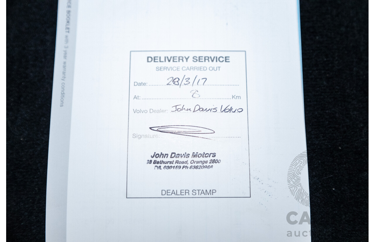 03/2017 Volvo V90 D5 Cross Country Inscription AWD P MY17 4d Wagon Grey Twin Turbo 2.0L