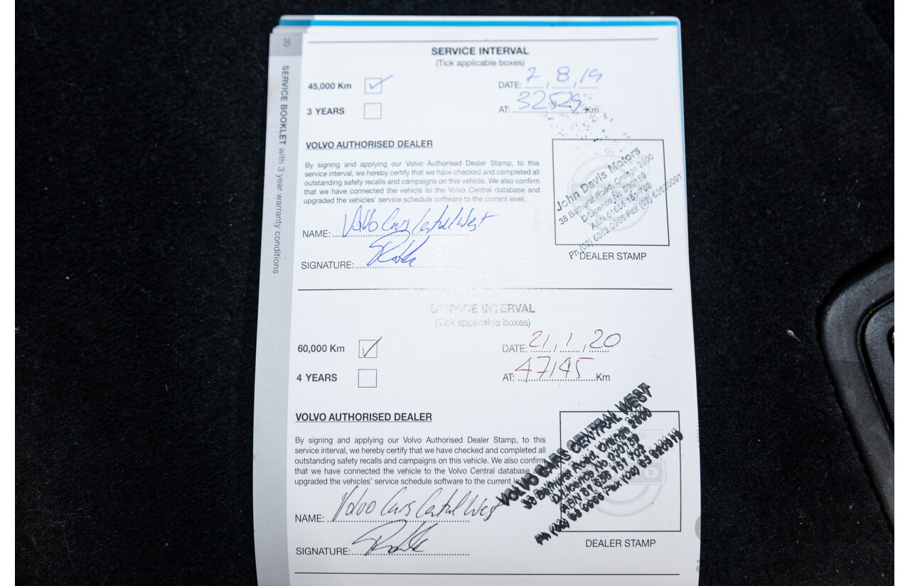 03/2017 Volvo V90 D5 Cross Country Inscription AWD P MY17 4d Wagon Grey Twin Turbo 2.0L