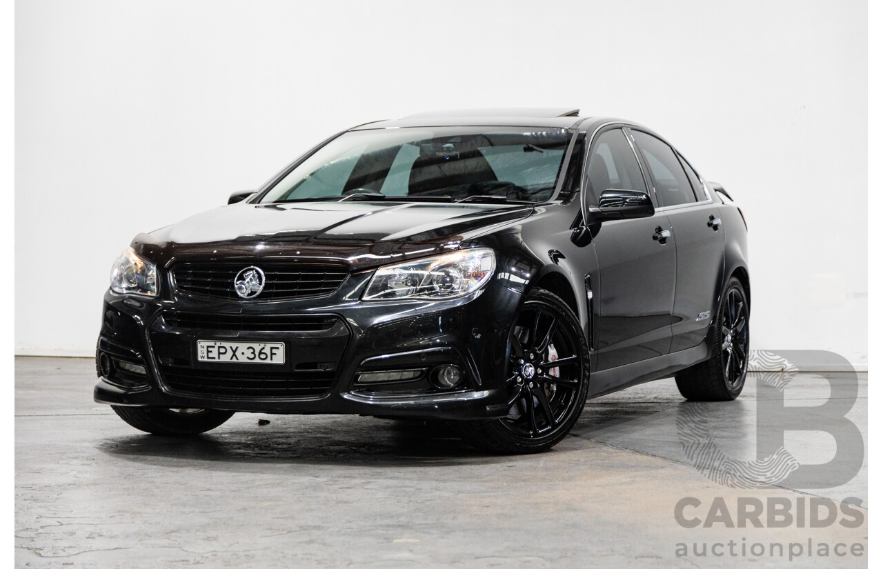 5/2014 Holden Commodore SS-V Redline VF MY15 4d Sedan Black V8 6.0L