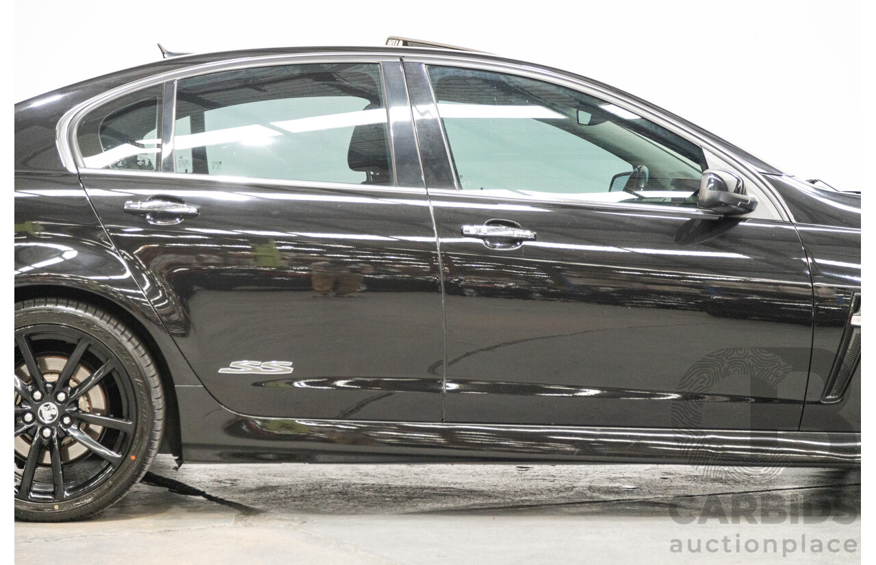 5/2014 Holden Commodore SS-V Redline VF MY15 4d Sedan Black V8 6.0L