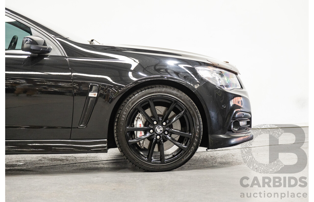 5/2014 Holden Commodore SS-V Redline VF MY15 4d Sedan Black V8 6.0L