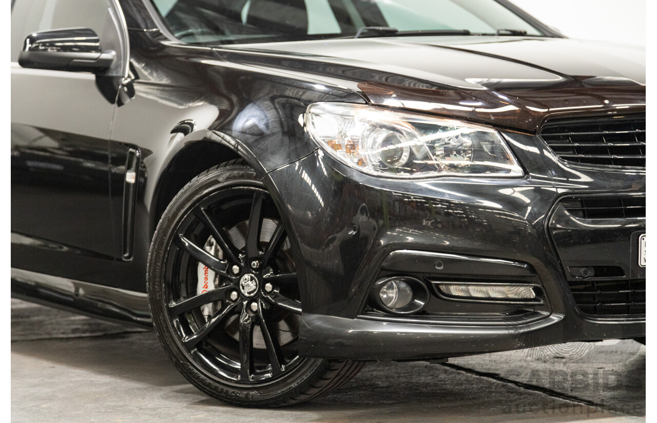 5/2014 Holden Commodore SS-V Redline VF MY15 4d Sedan Black V8 6.0L