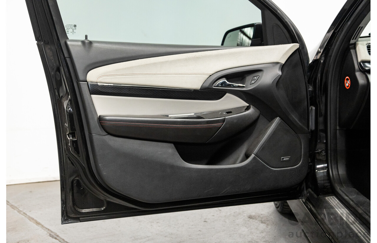 5/2014 Holden Commodore SS-V Redline VF MY15 4d Sedan Black V8 6.0L