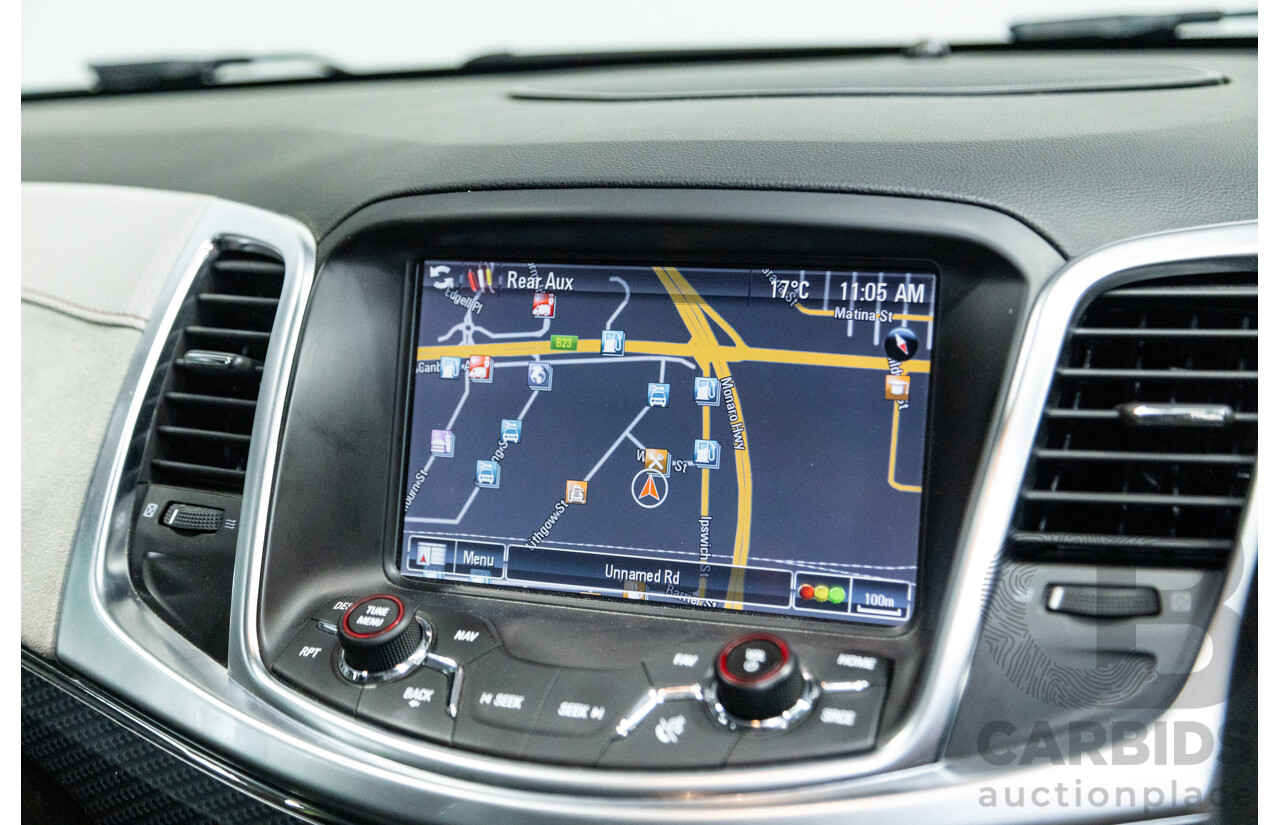 5/2014 Holden Commodore SS-V Redline VF MY15 4d Sedan Black V8 6.0L