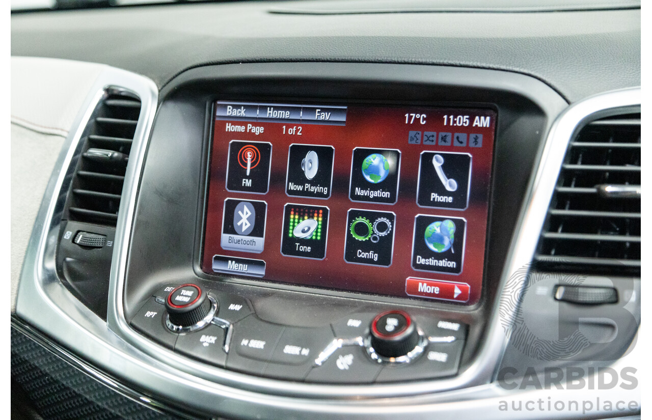 5/2014 Holden Commodore SS-V Redline VF MY15 4d Sedan Black V8 6.0L