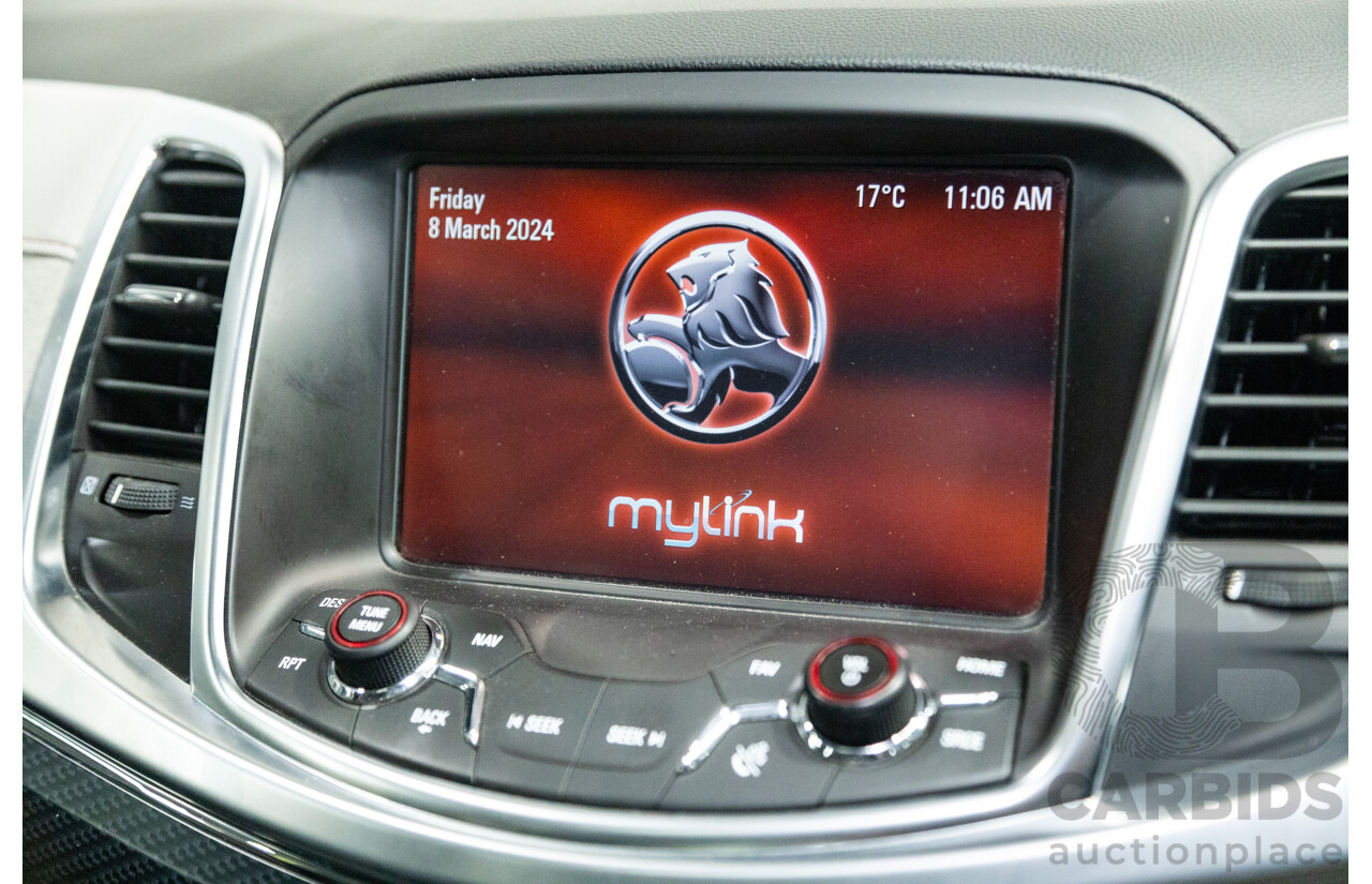 5/2014 Holden Commodore SS-V Redline VF MY15 4d Sedan Black V8 6.0L