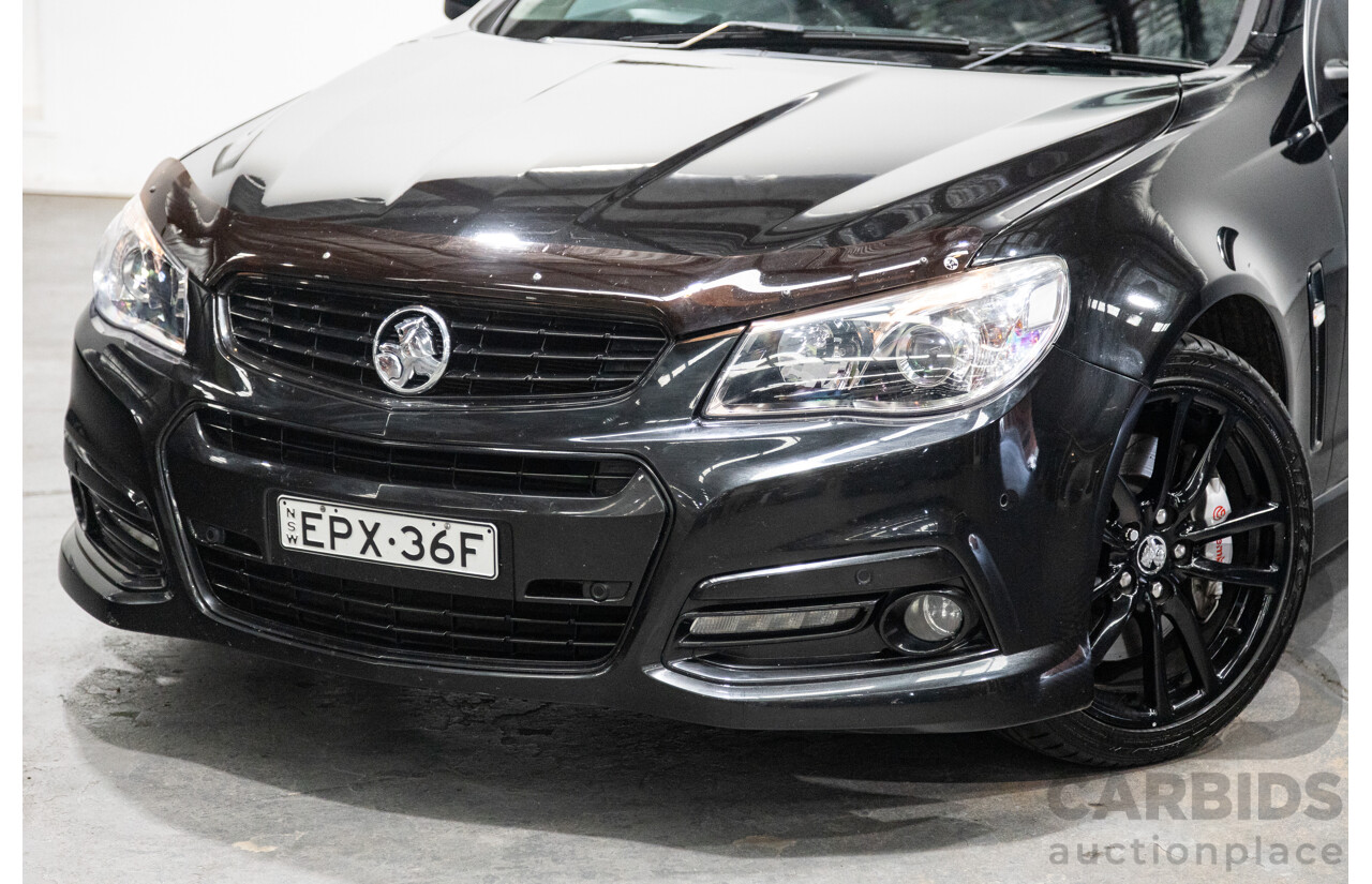 5/2014 Holden Commodore SS-V Redline VF MY15 4d Sedan Black V8 6.0L