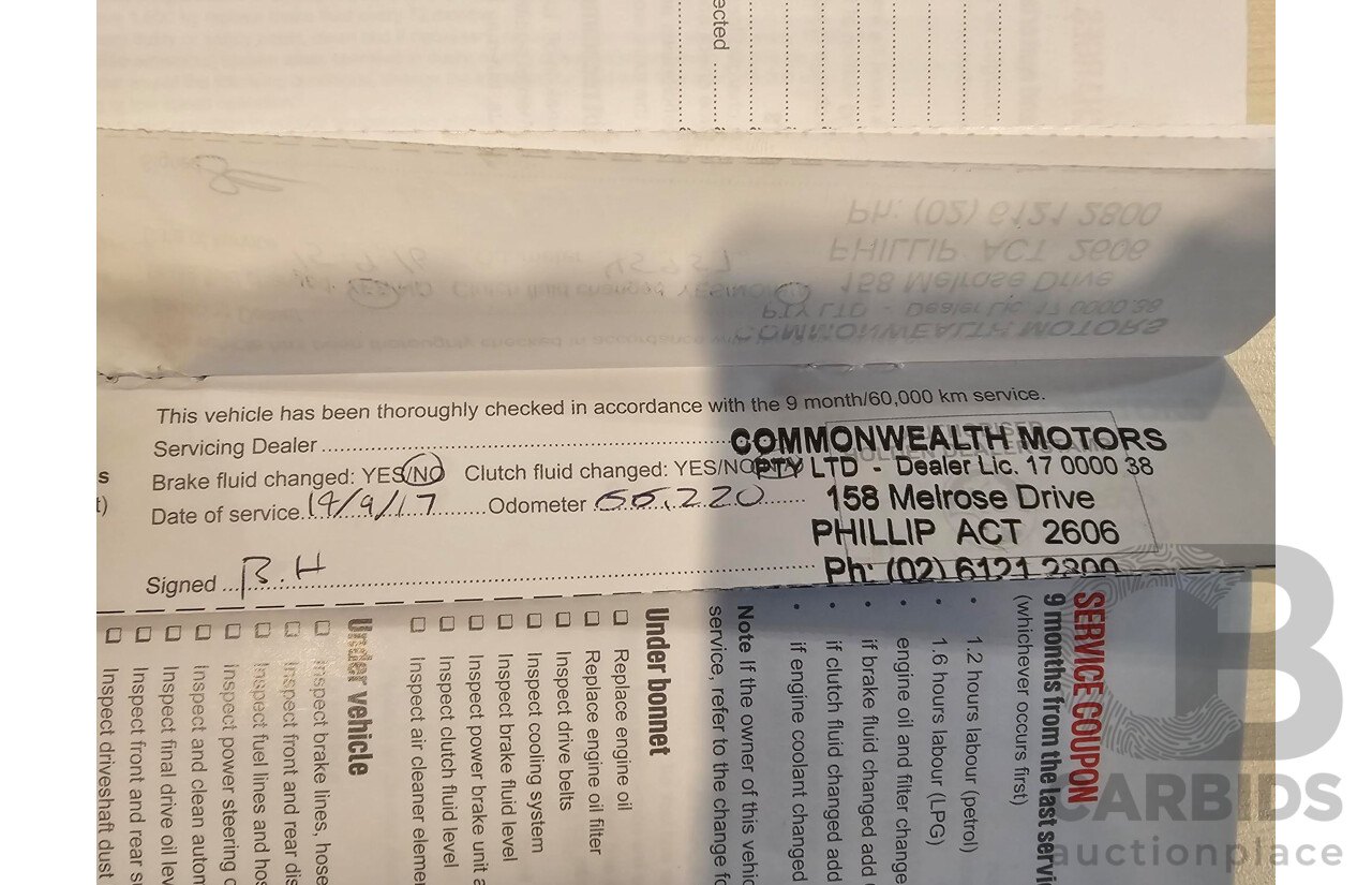 5/2014 Holden Commodore SS-V Redline VF MY15 4d Sedan Black V8 6.0L